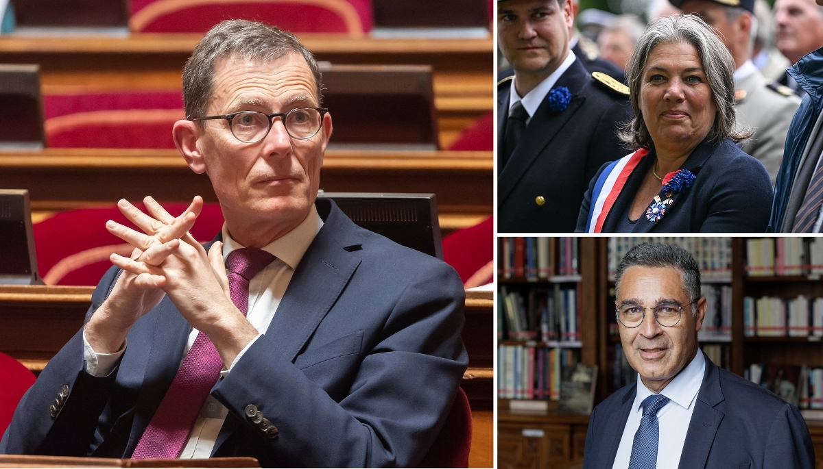 Laurent Lafon, Sonia de La Provôté et Pierre-Antoine Levi.
