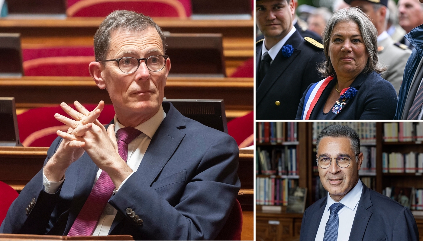 Laurent Lafon, Sonia de La Provôté et Pierre-Antoine Levi.