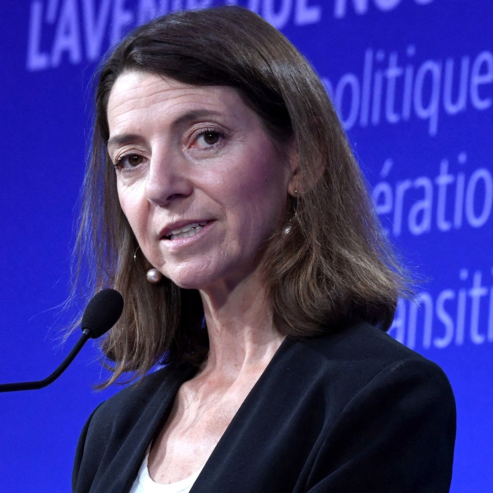 Laurence Boone, au siège de l'OCDE, à Paris, le 8 juin 2022.