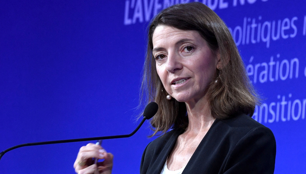 Laurence Boone, au siège de l'OCDE, à Paris, le 8 juin 2022.