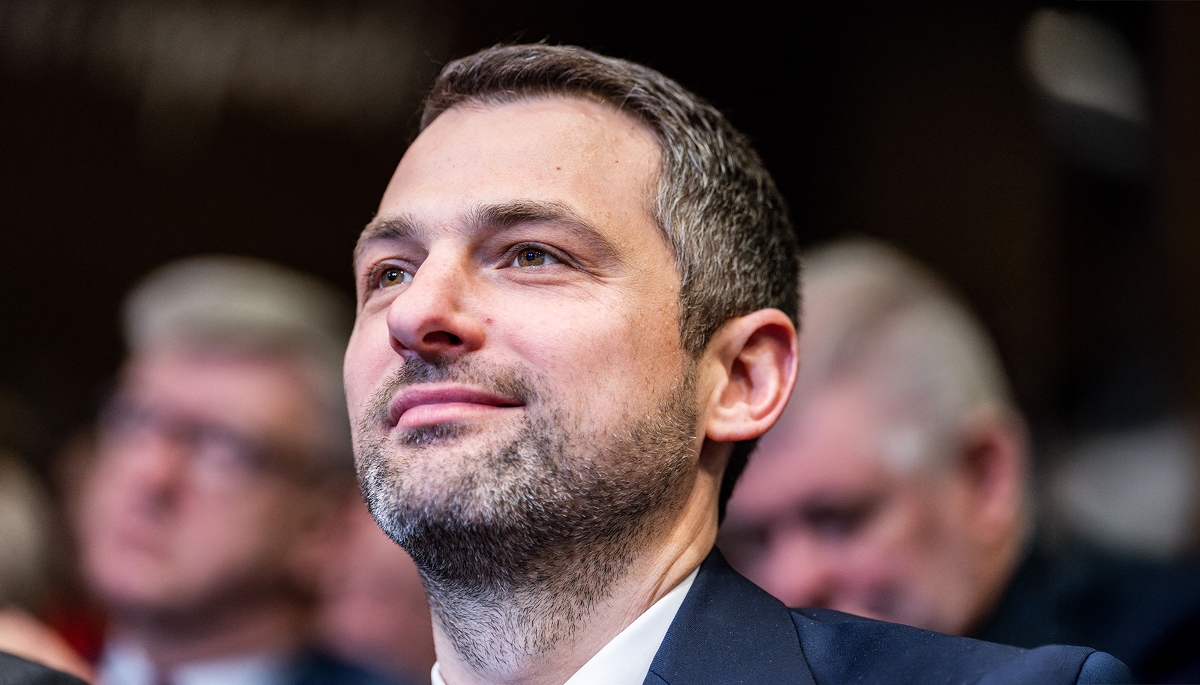 Fabrice Le Saché, vice-président du Medef chargé de l'Europe, à Paris en avril 2024.