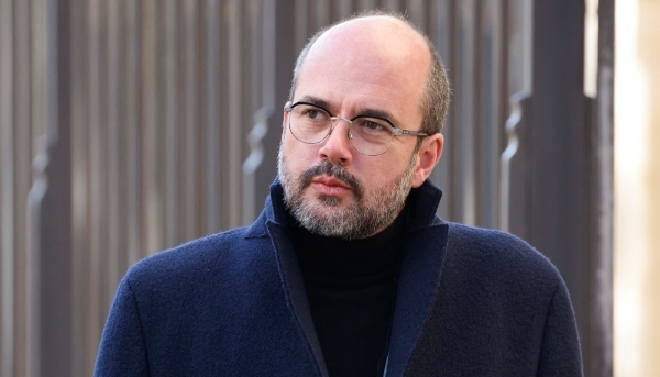 Clément Leonarduzzi, le 7 décembre 2024, avant la cérémonie officielle de réouverture de la cathédrale Notre-Dame de Paris.