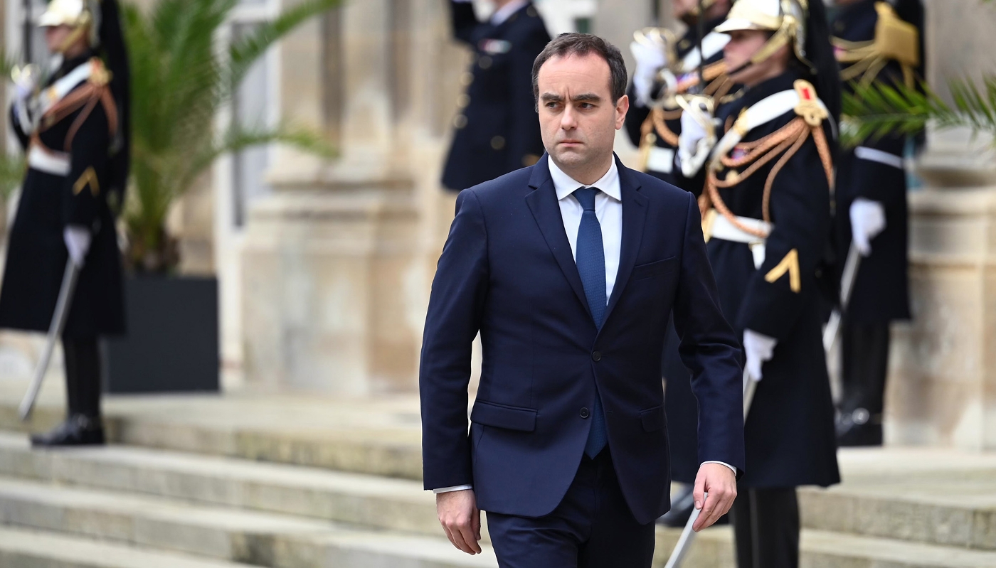 Sébastien Lecornu, à l'Hôtel de Brienne, le 31 janvier 2023.