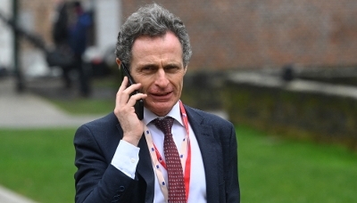 L'ambassadeur Philippe Léglise-Costa, lors de la retraite informelle des dirigeants de l'UE au château d'Alden Biesen, à Rijkhoven, en Belgique, le 12 février 2026.