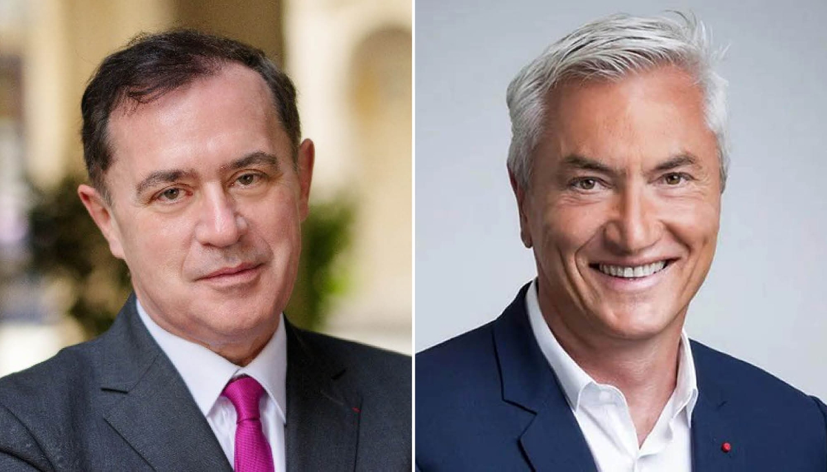 Pascal Lorot et Philippe Caduc. 