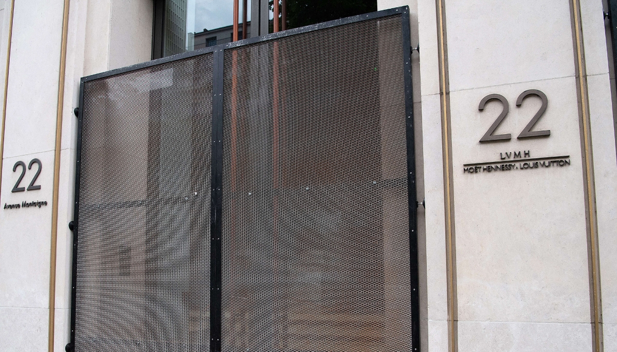 Le siège de LVMH, avenue Montaigne à Paris.