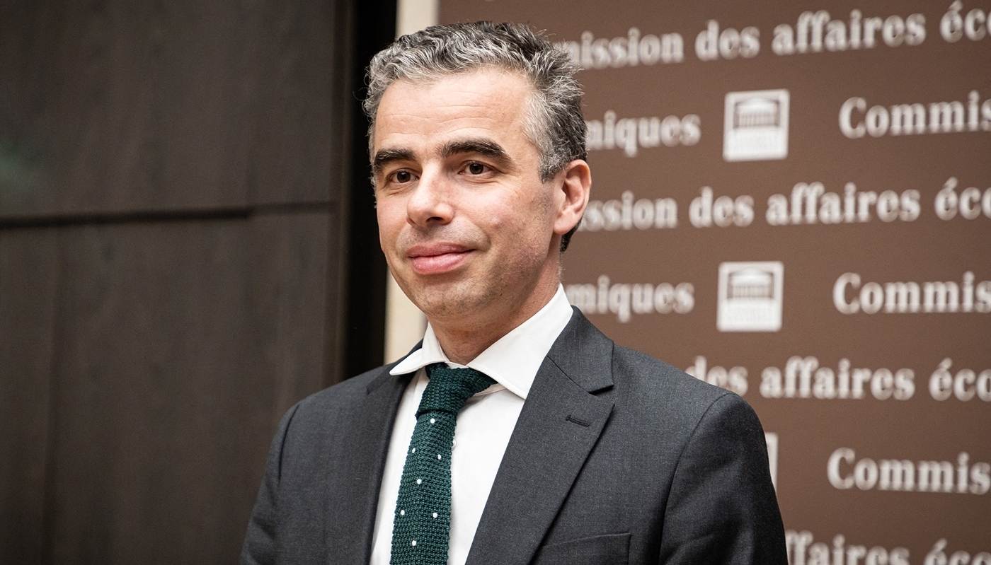 Louis Margueritte, directeur général de Business France, à l'Assemblée nationale, le 9 juin 2026.