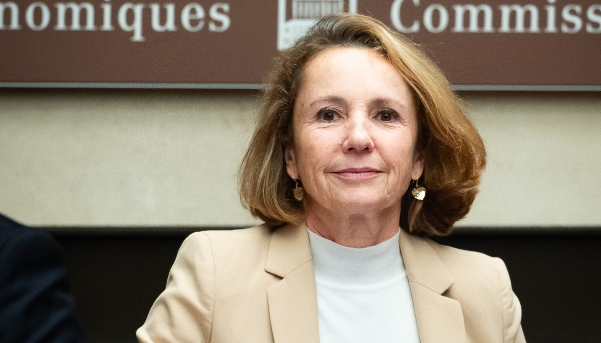 La PDG du groupe La Poste, Marie-Ange Debon.
