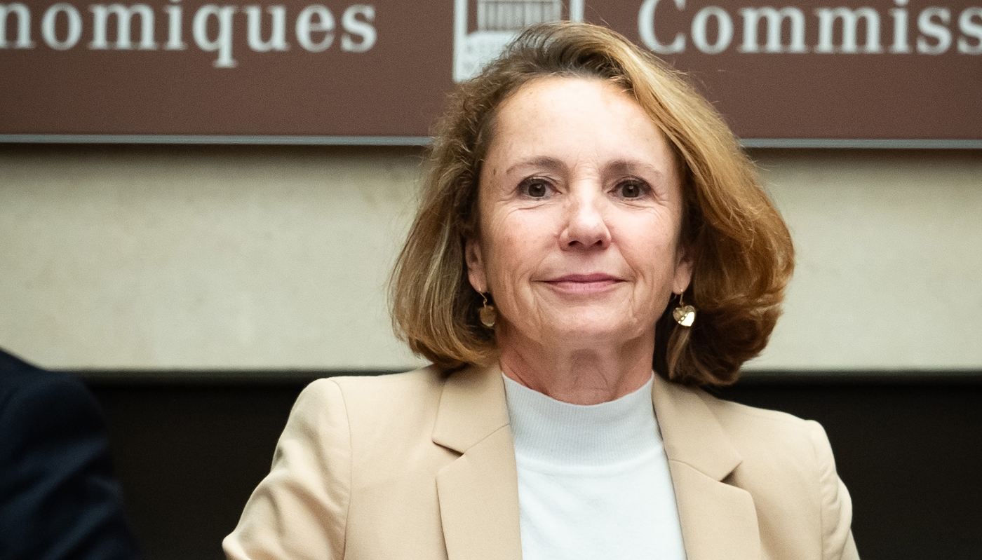 La PDG du groupe La Poste, Marie-Ange Debon.