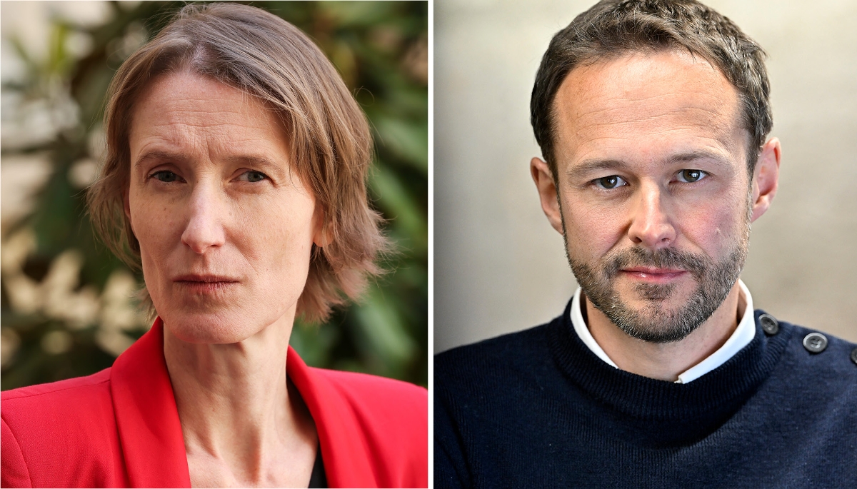 Maud Gatel (Modem) et David Belliard (EELV).