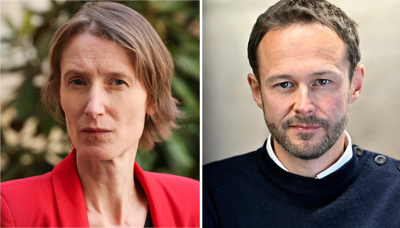 Maud Gatel (Modem) et David Belliard (EELV).