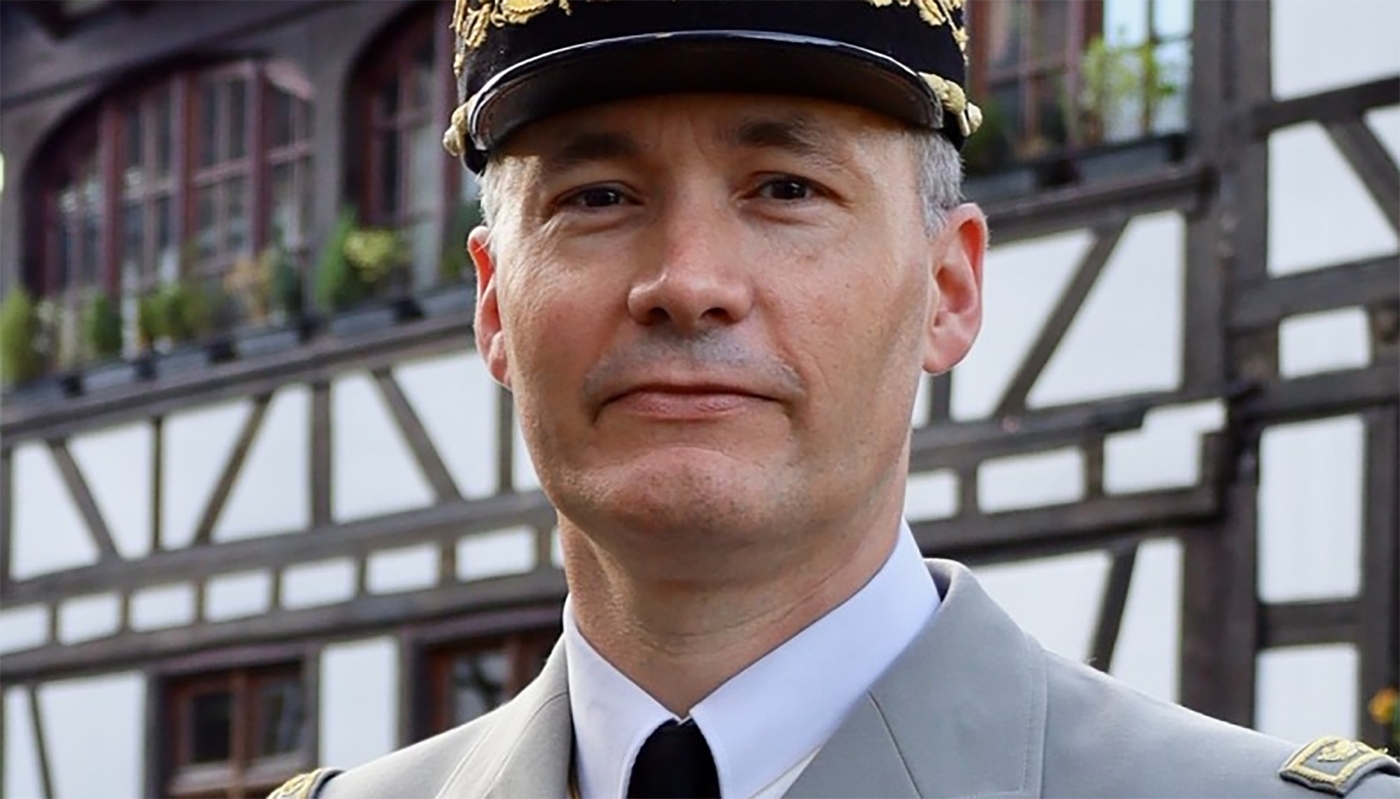 Maurice de Saint Victor, général commandant la brigade de renseignement et cyber-électronique.