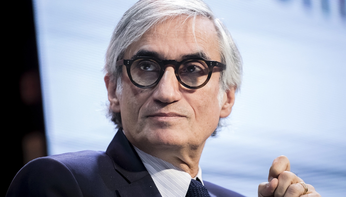  Maurice Szafran, en décembre 2017, lors du 4e Sommet de l'économie organisé par Challenges.