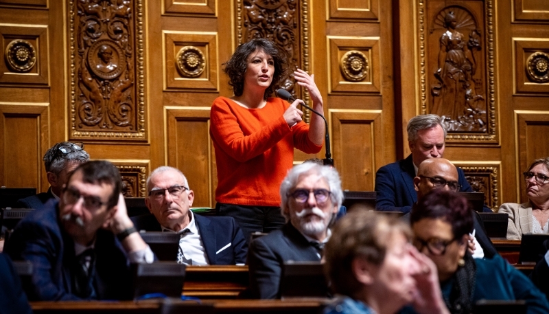 La sénatrice Mélanie Vogel, en mars 2023.