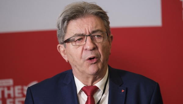 Jean-Luc Mélenchon, le 10 juillet 2024, à Bruxelles.