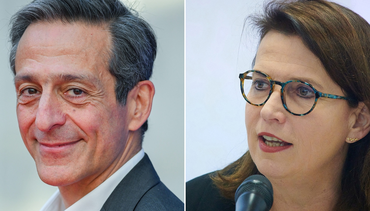 Martin Ajdari, président de l'Arcom, et Claire Hédon, Défenseur des droits (DDD).