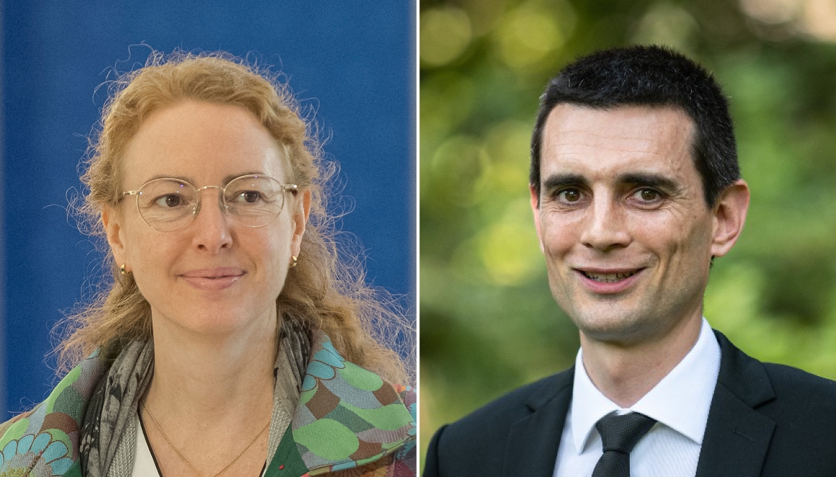 Sophie Mourlon et Cédric Bourillet.