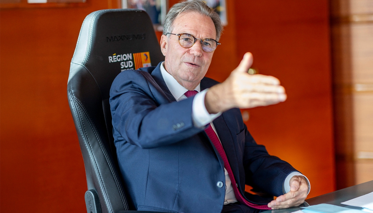 Renaud Muselier, président de la région Sud, à Marseille, le 2 décembre 2024.
