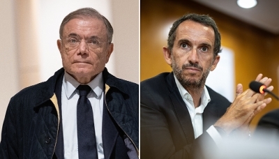 Jean-Charles Naouri et Alexandre Bompard.