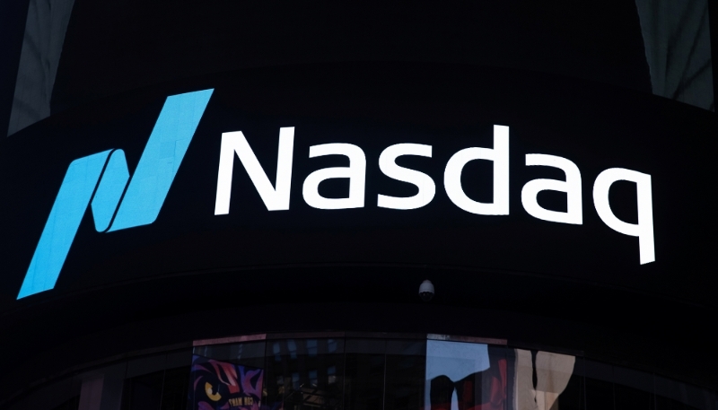 Le site du Nasdaq, à New York.