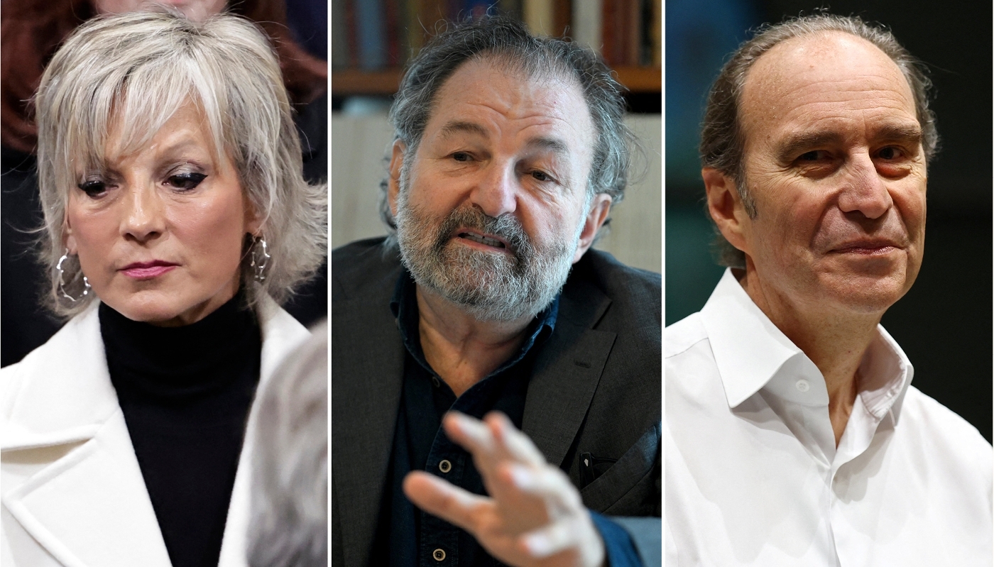 Hélène Mercier-Arnault, Denis Olivennes et Xavier Niel.