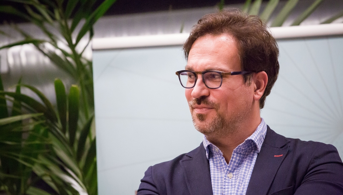 Olivier Cotinat, cofondateur de Schoolab et de RaiseLab, en 2021, à Paris.
