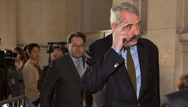 L'avocat Olivier Riffaud, au Palais de Justice de Paris, en janvier 2016.