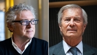 Michel Onfray et Vincent Bolloré.