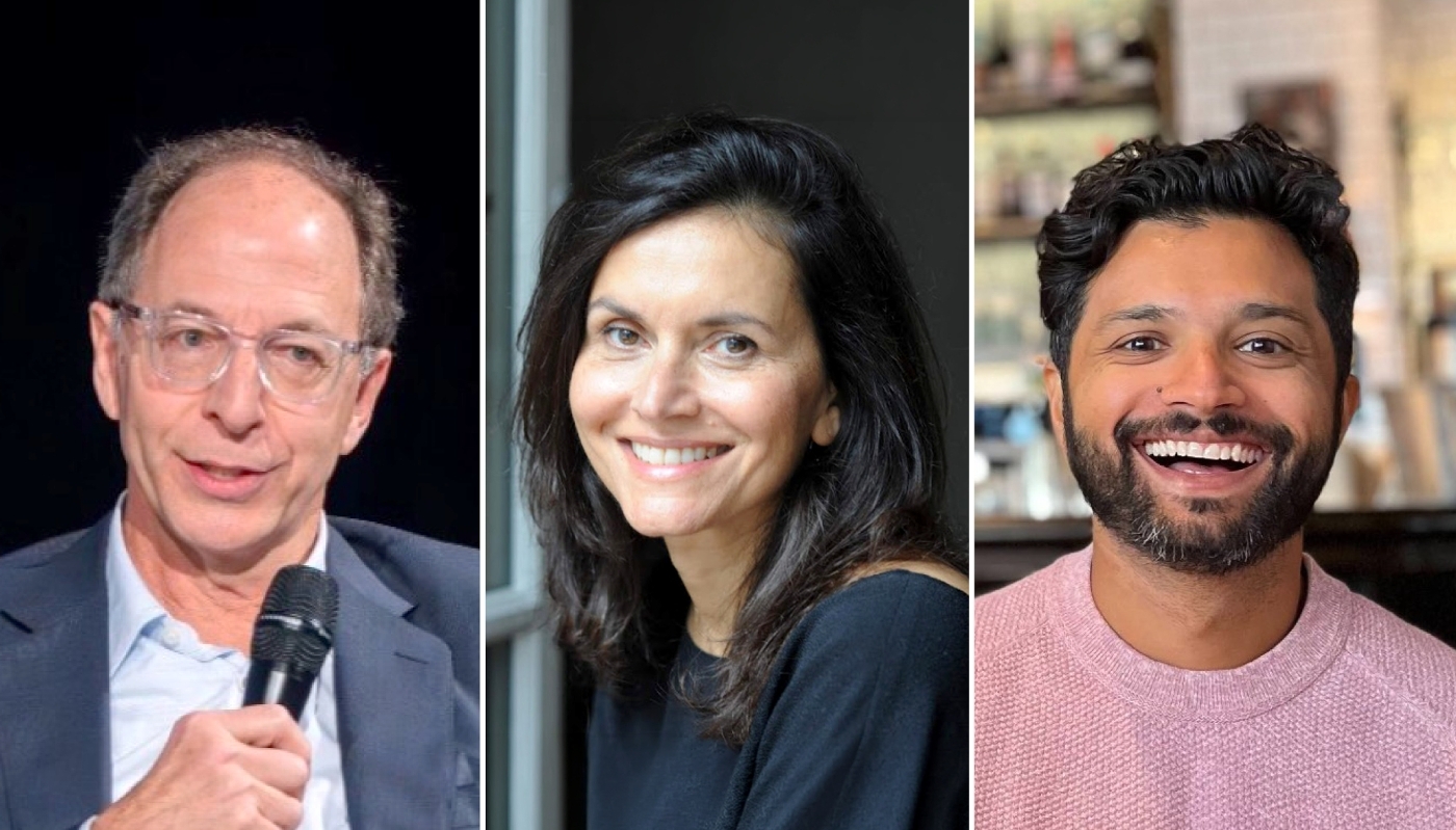 Tom Rubin, Sulina Connal et Varun Shetty.