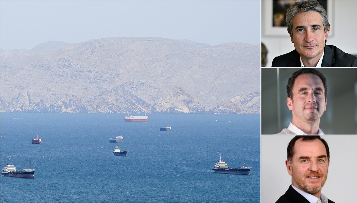 De haut en bas : Patrice Caine (Thales), Thomas Buret (Exail) et François-Xavier de Cointet (RTsys).