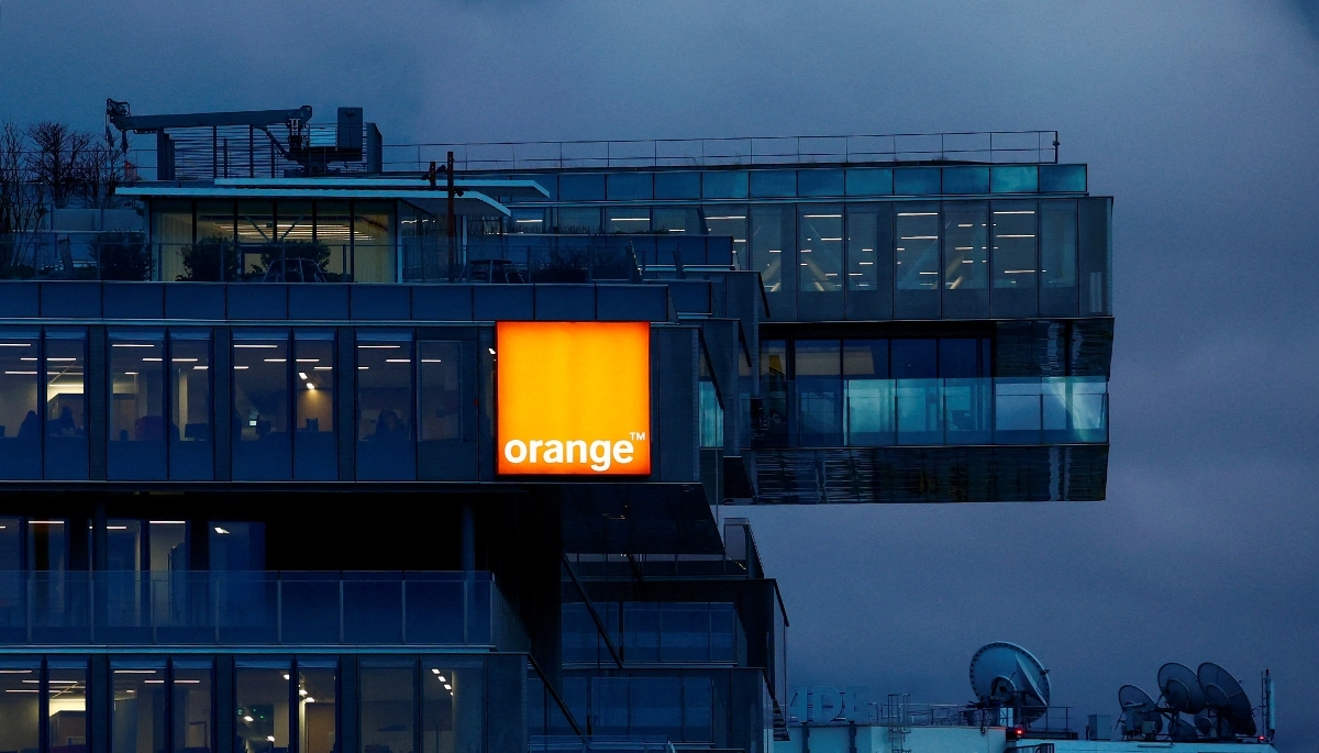 Vue du siège d'Orange, à Issy-les-Moulineaux. 