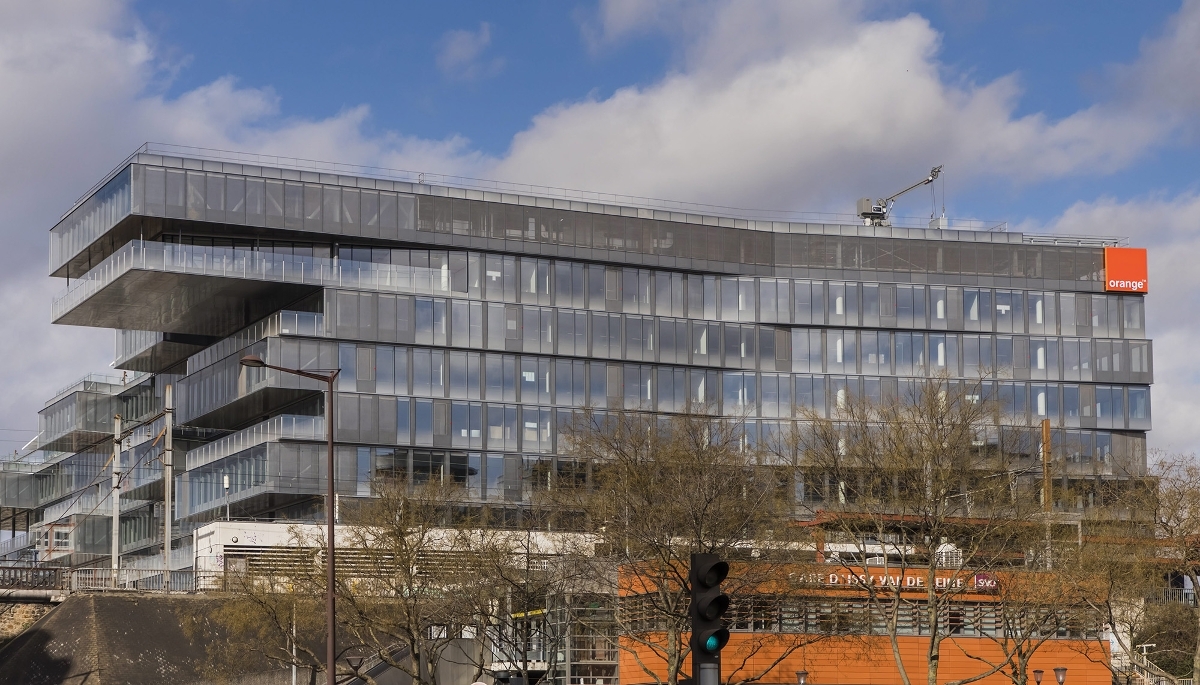 Le siège d'Orange, à Issy-les-Moulineaux.