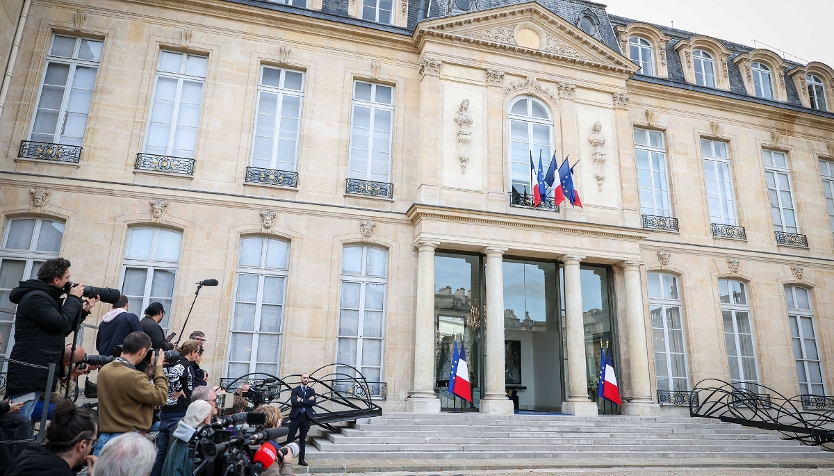 Le palais de l'Élysée.