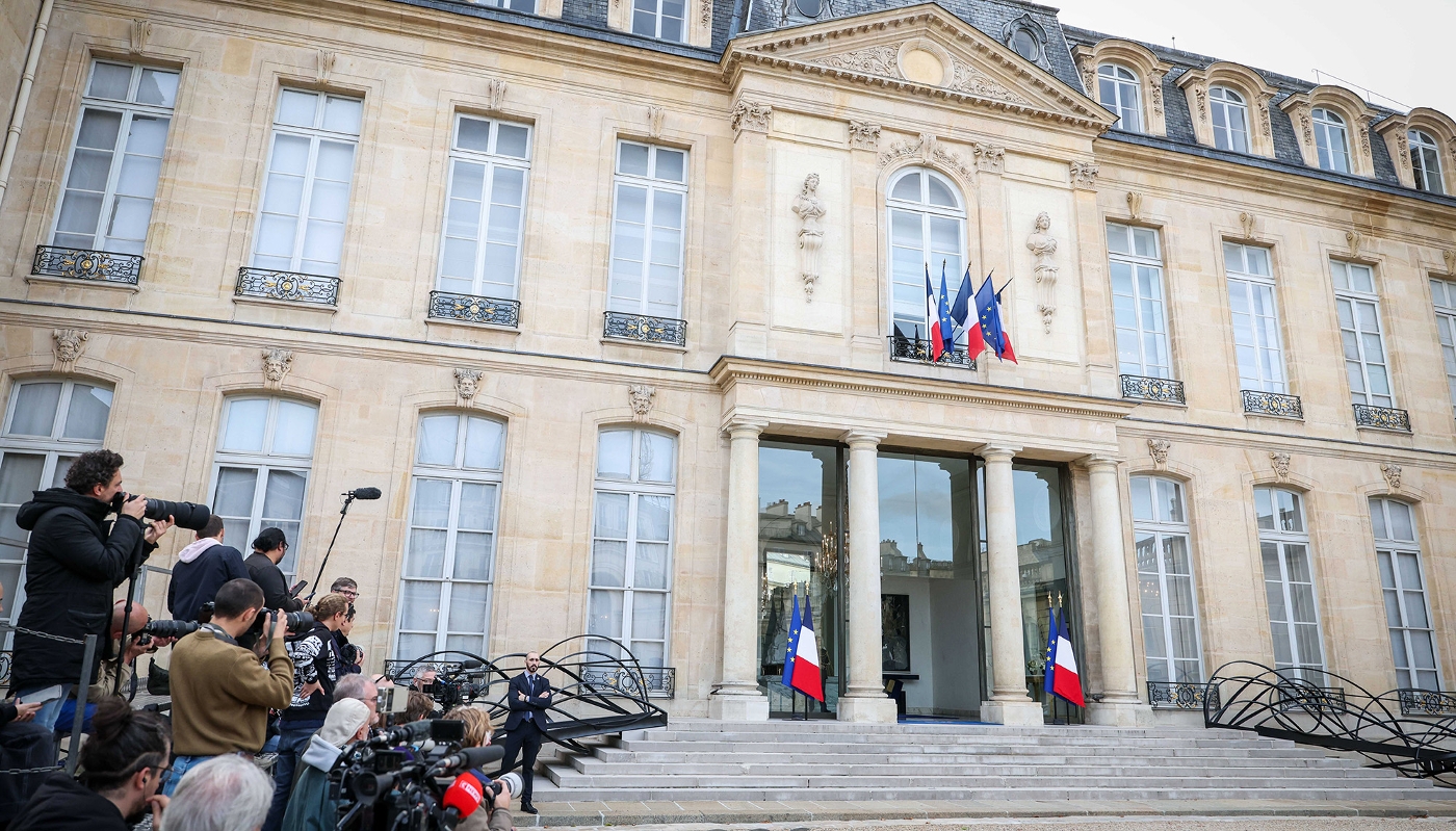 Le palais de l'Élysée.