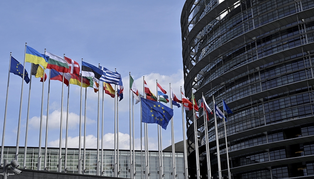 Le Parlement européen, à Strasbourg.