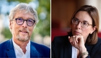 L'ancien patron de RATP Smart Systems, Pascal Auzannet, et la première présidente de la Cour des comptes, Amélie de Montchalin.