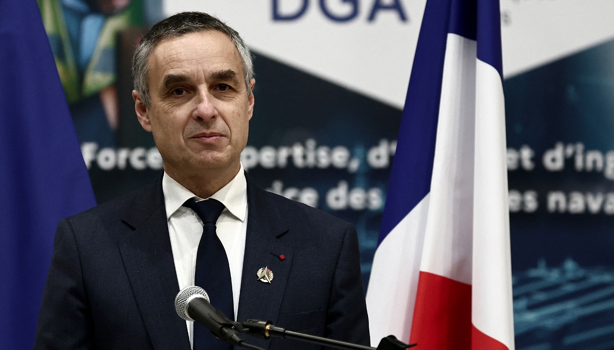 Le directeur général de l'armement Patrick Pailloux, à Toulon, le 22 janvier 2026.
