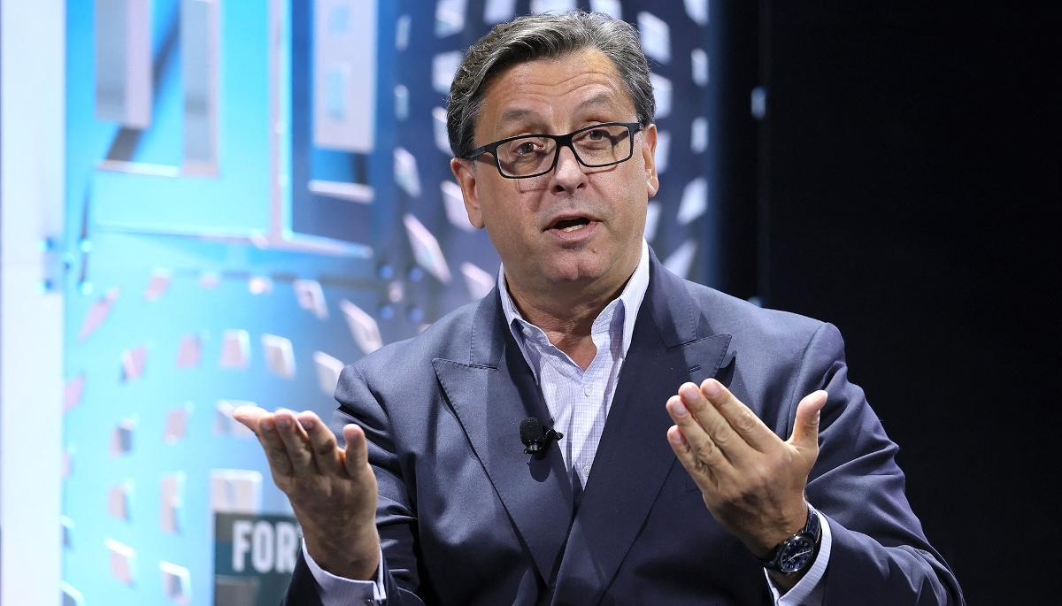 Paul Hudson, CEO of Sanofi, at the Fortune Global Forum in New York, November 11, 2024.