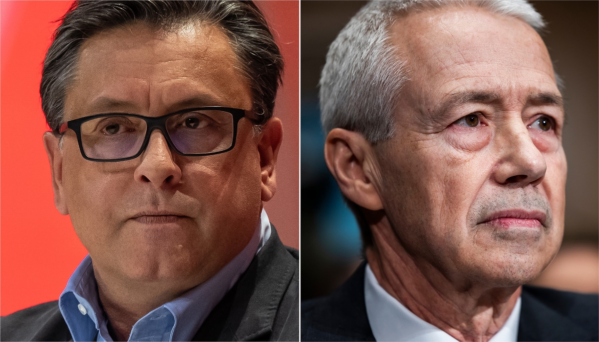 Paul Hudson (Sanofi) et Joaquin Duato (Johnson & Johnson).