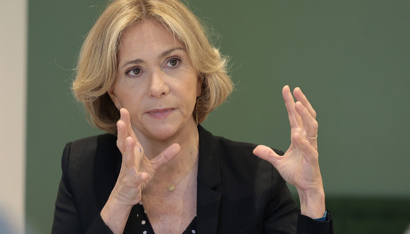 Valérie Pécresse, la présidente du conseil régional d'Île-de-France, le 5 mars 2025.