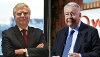 Jean-Luc Petithuguenin, PDG de Paprec, et Antoine Frérot, président de Veolia.