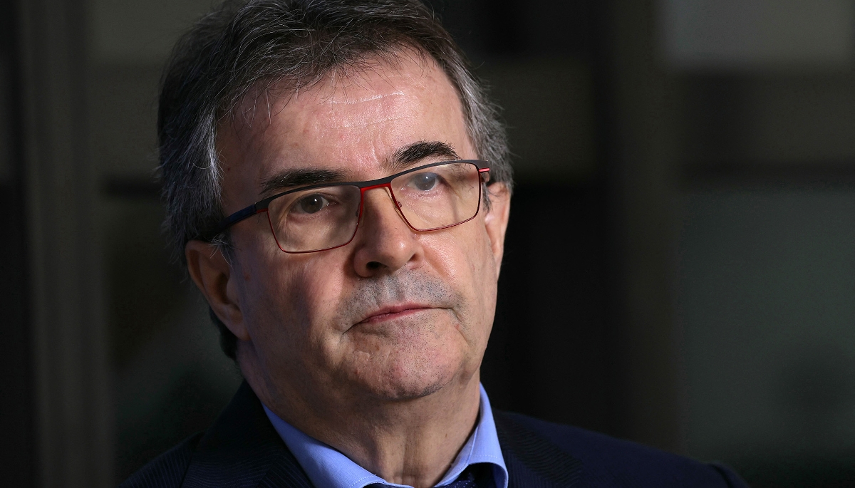 Le directeur général du Crédit agricole, Philippe Brassac, en février 2024.