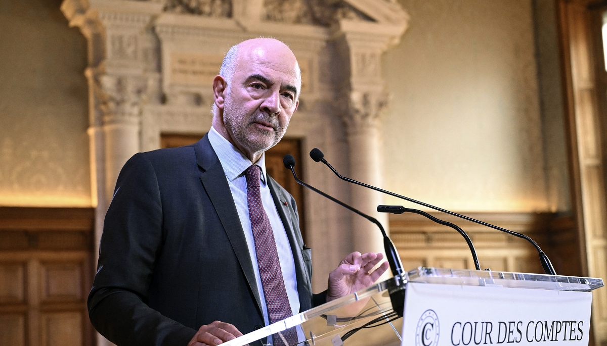 Pierre Moscovici, premier président de la Cour des comptes, le 6 novembre 2025.
