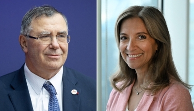 Patrick Pouyanné et Isabelle Patrier.