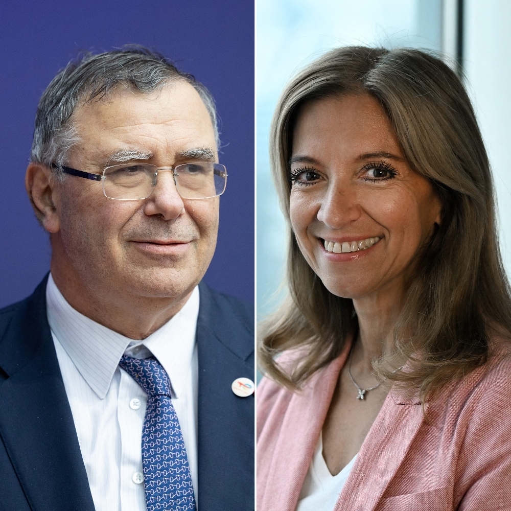 Patrick Pouyanné et Isabelle Patrier.