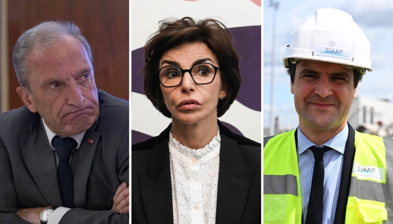 Henri Proglio, Rachida Dati et François-Marie Didier.