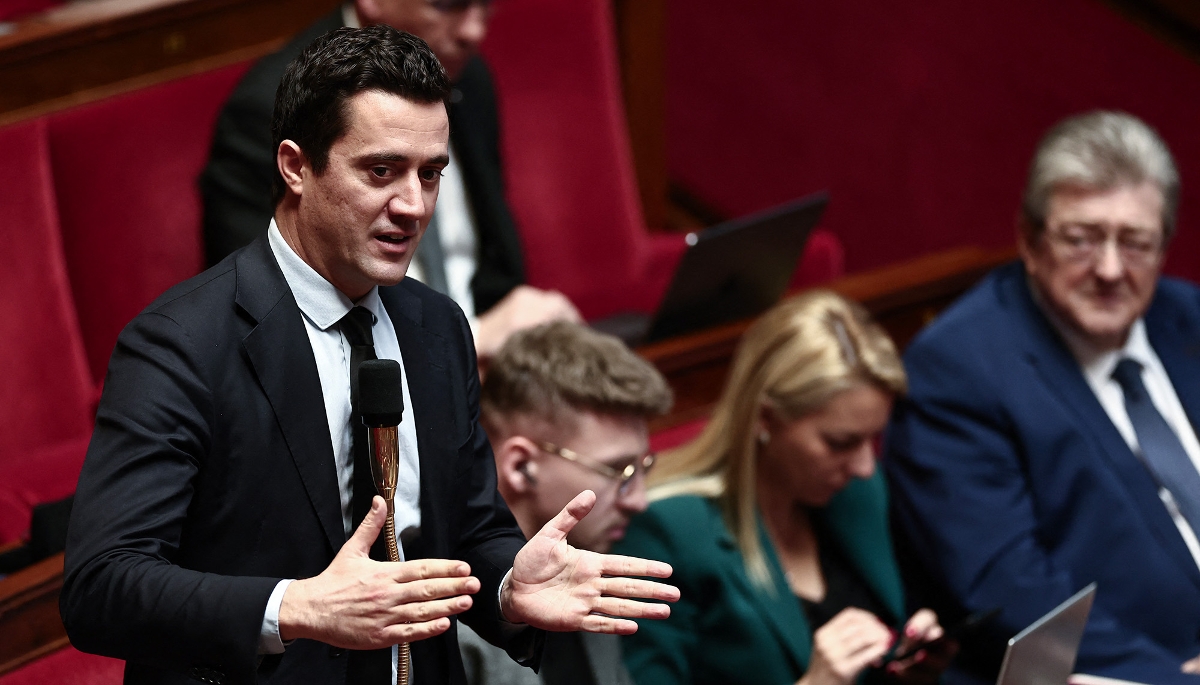 Le député RN Matthias Renault, à l'Assemblée nationale, le 31 octobre 2025.