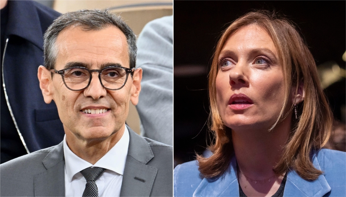 Le directeur général de RMC BFM, Régis Ravanas, et la DG de CMA Média, Claire Léost.