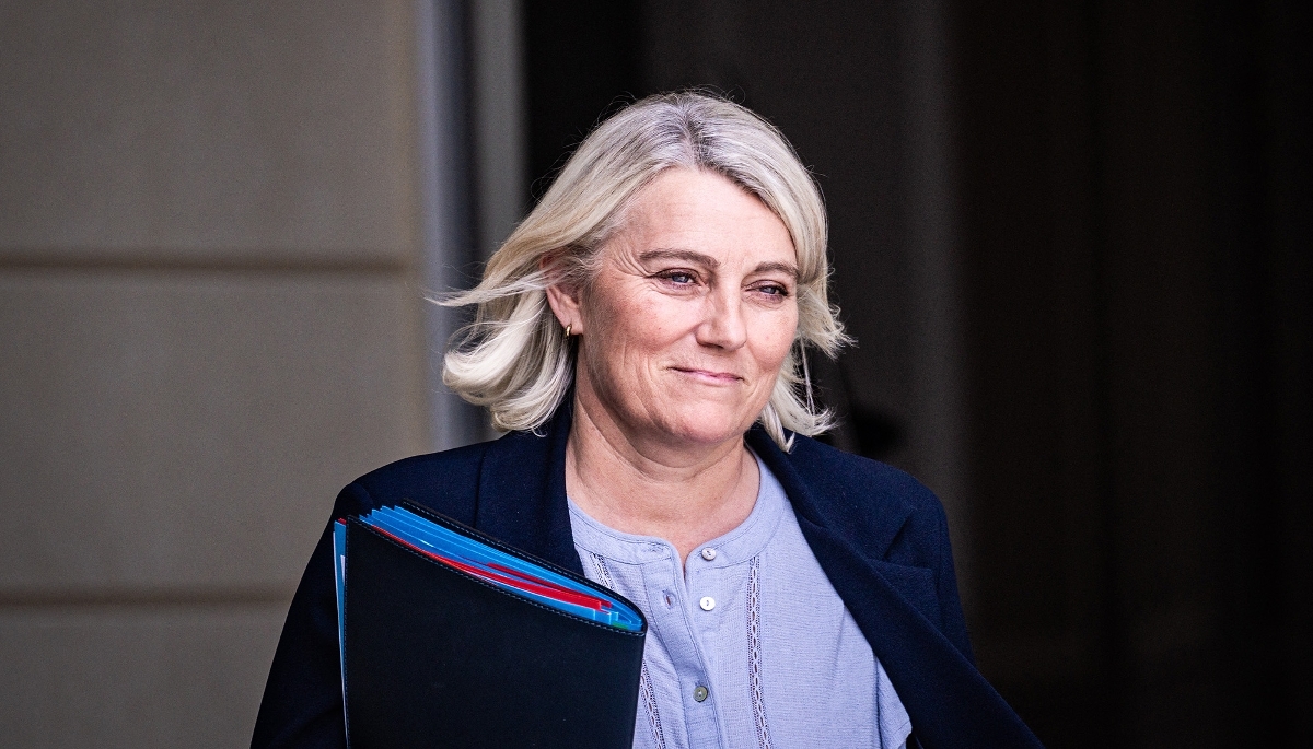 La ministre de la santé, Stéphanie Rist, à l'Élysee, le 22 juillet 2026.