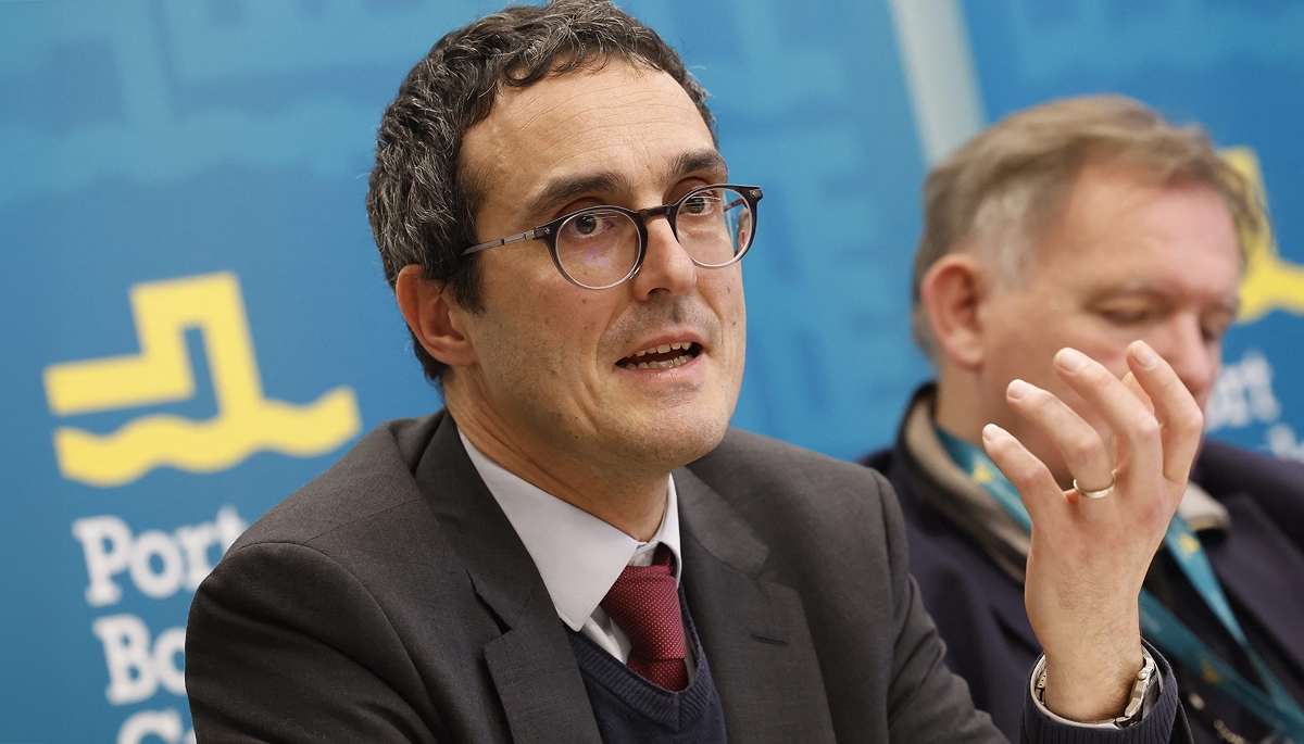 Benoît Rochet, le 9 janvier 2025, à Calais.